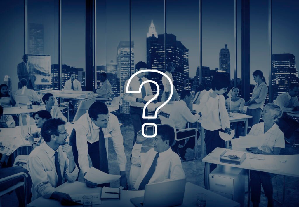 Marketing Treams Question Mark Icon Solving Problem Solution Concept